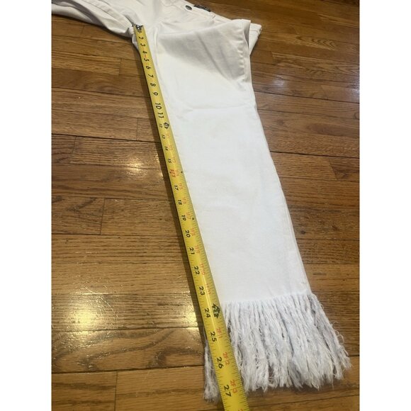 AZI New York Ella-Fringe Jeans size 2 NWOT ~24 Inseam - Picture 7 of 12